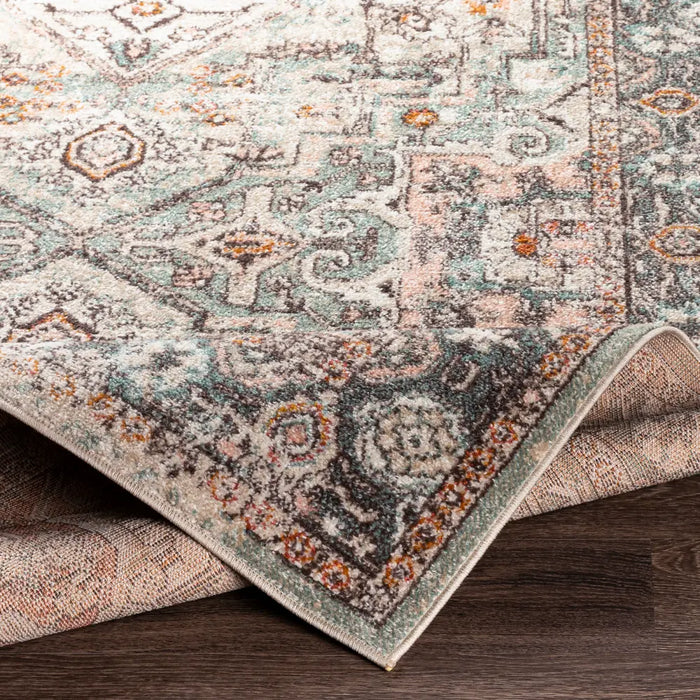 DIA Vintage Traditional Oriental Boho Brick Rug