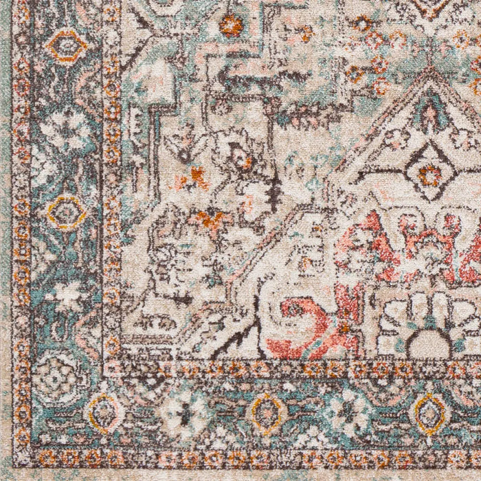 DIA Vintage Traditional Oriental Boho Brick Rug