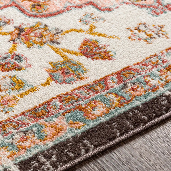 CELIA Vintage Traditional Oriental Boho Brick Rug