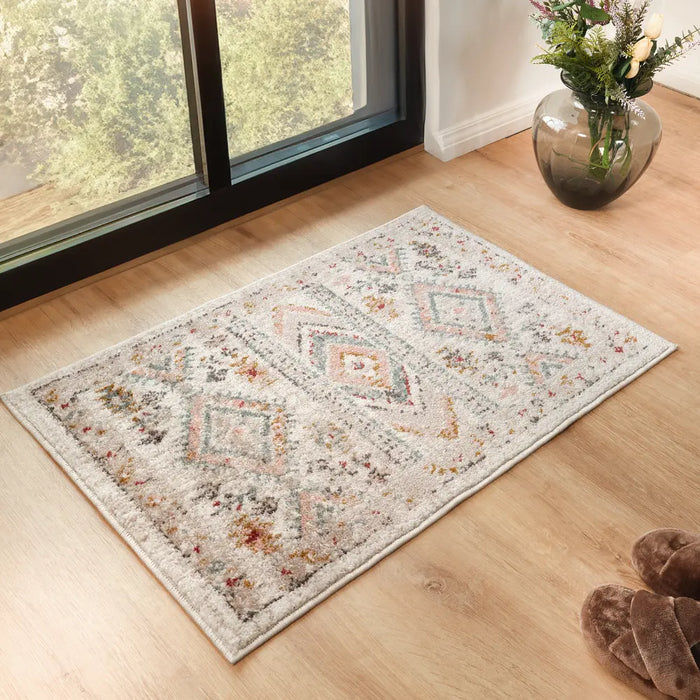 EVELYN Scandi Modern Boho Brick Rug
