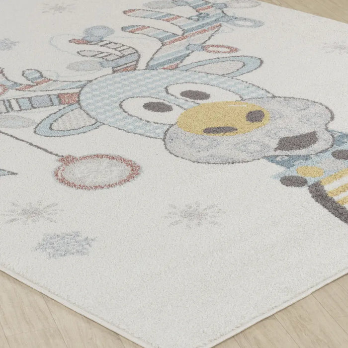 DINGO Kids Modern Multicolour/Blue/Bedroom Rug Multicolour