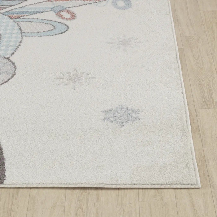 DINGO Kids Modern Multicolour/Blue/Bedroom Rug Multicolour