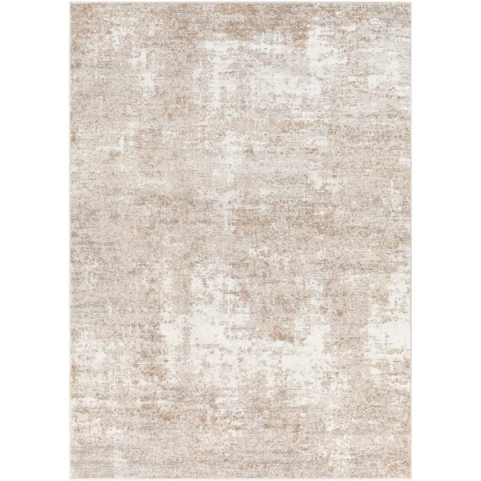Allegro-Abstract  Beige Grey Modern Marble Living Dining Bedroom Rug ALG2313