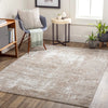 Allegro-Abstract  Beige Grey Modern Marble Living Dining Bedroom Rug ALG2313