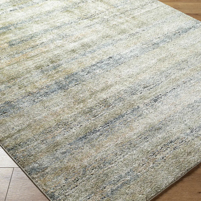Avellino Abstract Green Blue Beige Modern Marble High Pile Living Dining Bedroom AVL2325 Rug