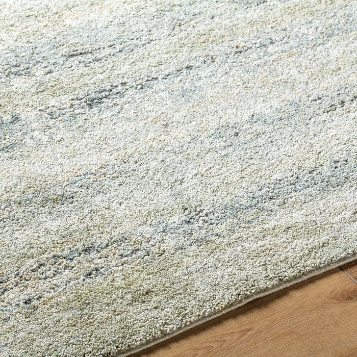 Avellino Abstract Green Blue Beige Modern Marble High Pile Living Dining Bedroom AVL2325 Rug