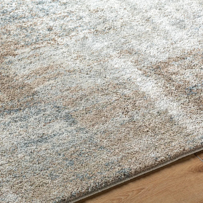 Avellino Modern Brown Grey Blue Graphic High Pile Living Dining Bedroom AVL2342 Rug