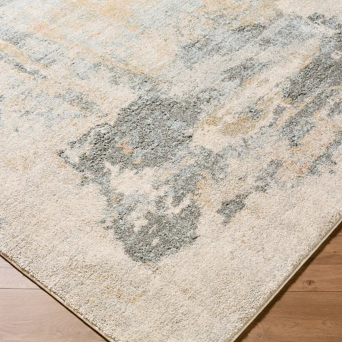 Avellino Abstract Grey Blue Beige Modern Marble High Pile Living Dining Bedroom AVL2348 Rug