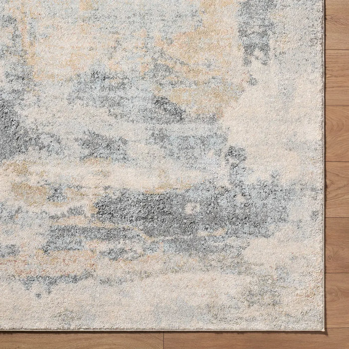 Avellino Abstract Grey Blue Beige Modern Marble High Pile Living Dining Bedroom AVL2348 Rug