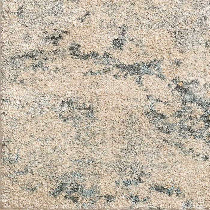 Avellino Abstract Beige Grey Blue Modern Marble High Pile Living Dining Bedroom AVL2349 Rug