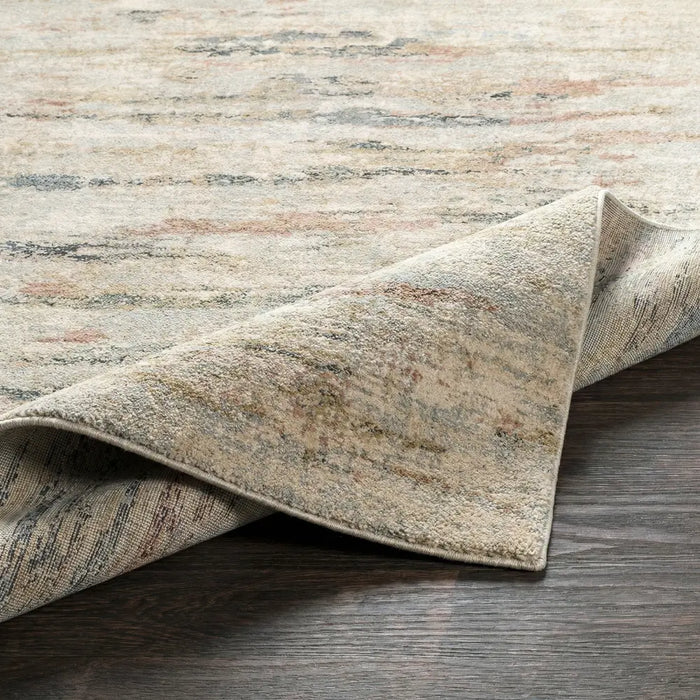 Avellino Abstract Beige Grey Blue Modern Marble High Pile Living Dining Bedroom AVL2350 Rug