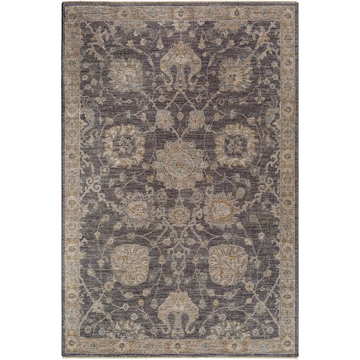 Livabliss Mirade Vintage Traditional Oriental Boho Charcoal Rug