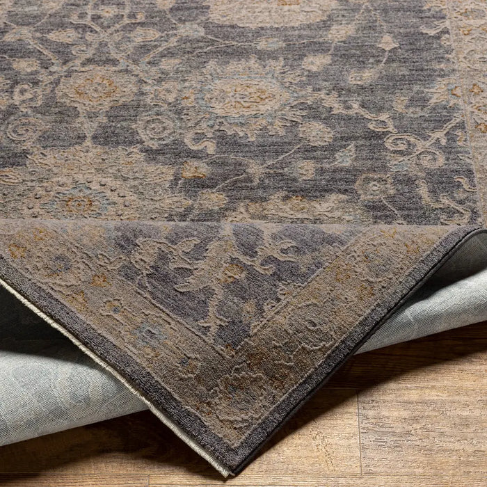 Livabliss Mirade Vintage Traditional Oriental Boho Charcoal Rug
