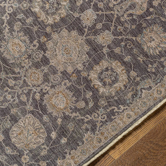Livabliss Mirade Vintage Traditional Oriental Boho Charcoal Rug