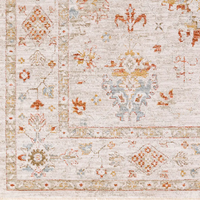 Livabliss Savarde Vintage Traditional Oriental Boho Light Beige Rug