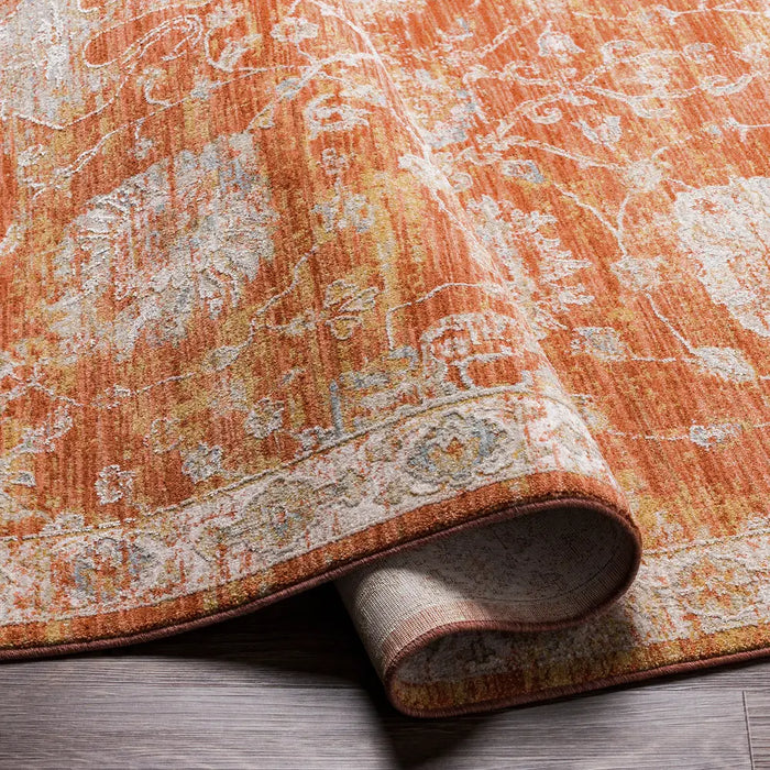 Livabliss Mirade Vintage Traditional Oriental Boho Rust Rug
