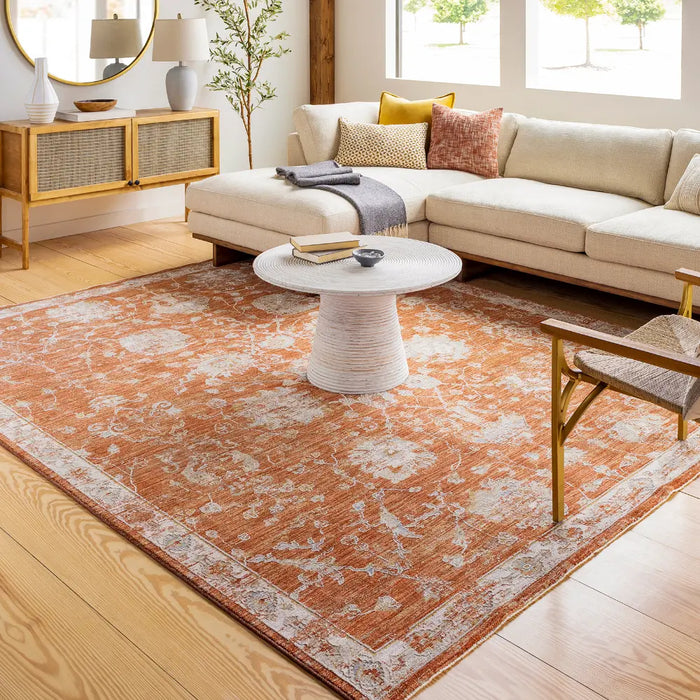 Livabliss Mirade Vintage Traditional Oriental Boho Rust Rug