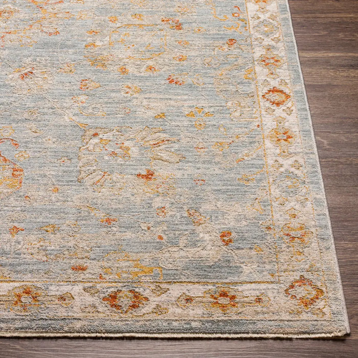 Livabliss Mirade Vintage Traditional Oriental Boho Denim Rug