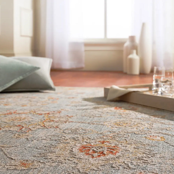 Livabliss Mirade Vintage Traditional Oriental Boho Denim Rug