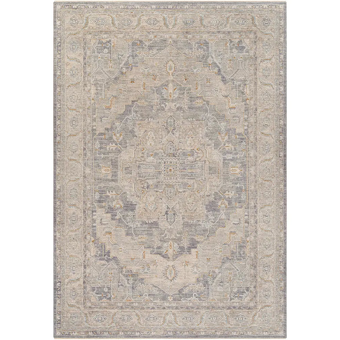 Livabliss Renarde Vintage Traditional Oriental Boho Light Grey Rug