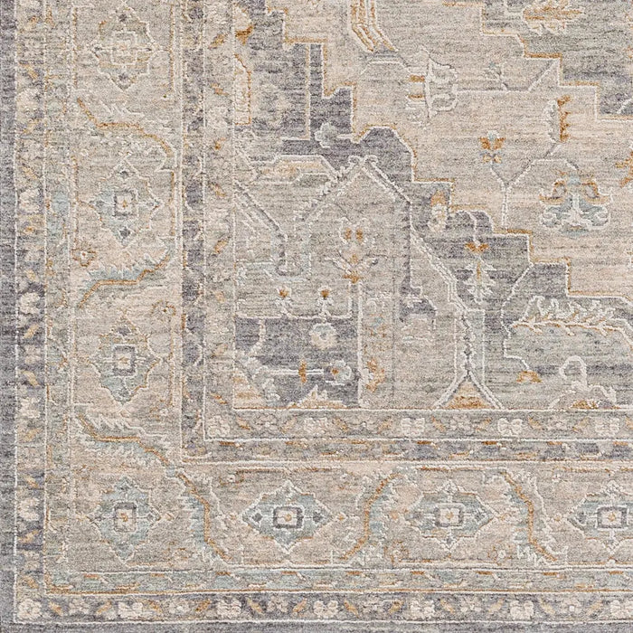 Livabliss Renarde Vintage Traditional Oriental Boho Light Grey Rug