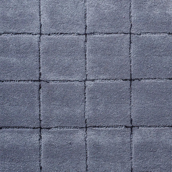 Brook Hand Tufted Grey Black Wool Modern Living Dining Bedroom BKO2335 Rug