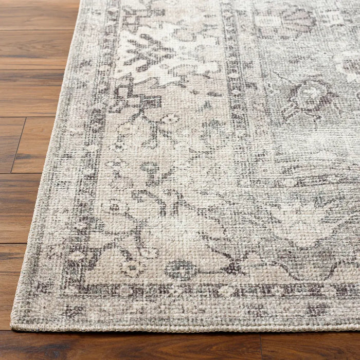 RAVEENA Becki Owens x Livabliss Vintage Traditional Oriental Boho Beige/Dark Brown Rug