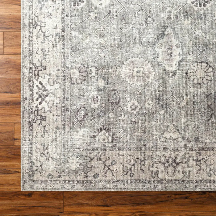 RAVEENA Becki Owens x Livabliss Vintage Traditional Oriental Boho Beige/Dark Brown Rug