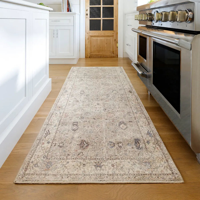 RAVEENA Becki Owens x Livabliss Vintage Traditional Oriental Boho Camel Rug