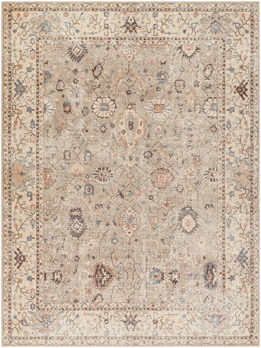 RAVEENA Becki Owens x Livabliss Vintage Traditional Oriental Boho Camel Rug