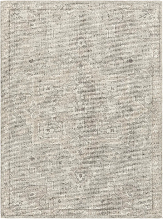 KRISHNA Becki Owens x Livabliss Vintage Traditional Oriental Boho Camel/Dark Brown Rug