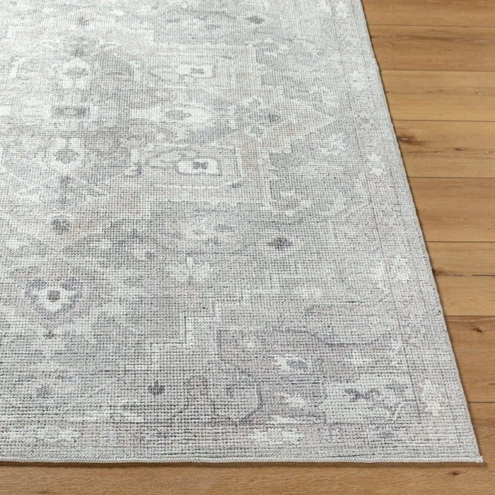 KRISHNA Becki Owens x Livabliss Vintage Traditional Oriental Boho Camel/Dark Brown Rug