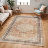 SIMRAN Becki Owens x Livabliss Vintage Traditional Oriental Boho Cinnamon Rug