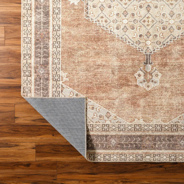 SIMRAN Becki Owens x Livabliss Vintage Traditional Oriental Boho Cinnamon Rug