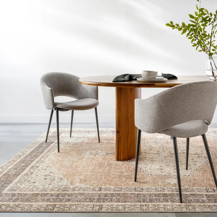 SIMRAN Becki Owens x Livabliss Vintage Traditional Oriental Boho Cinnamon Rug