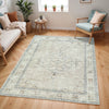 Lila Becki Owens X Livabliss Vintage Oriental Boho Brown/Cream Rug