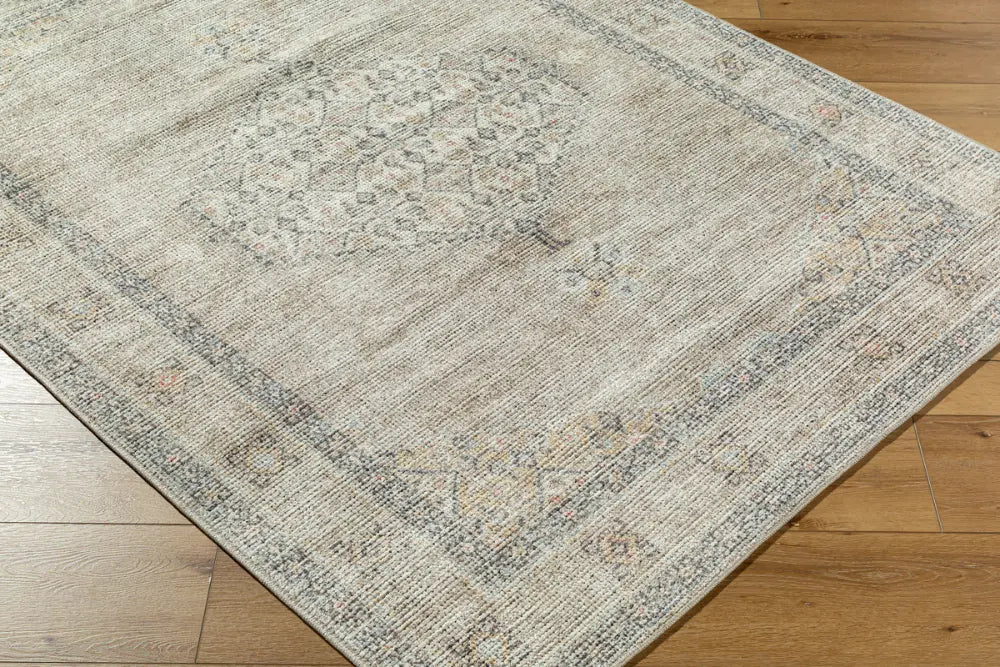 SIMRAN Becki Owens x Livabliss Vintage Traditional Oriental Boho Brown/Cream Rug