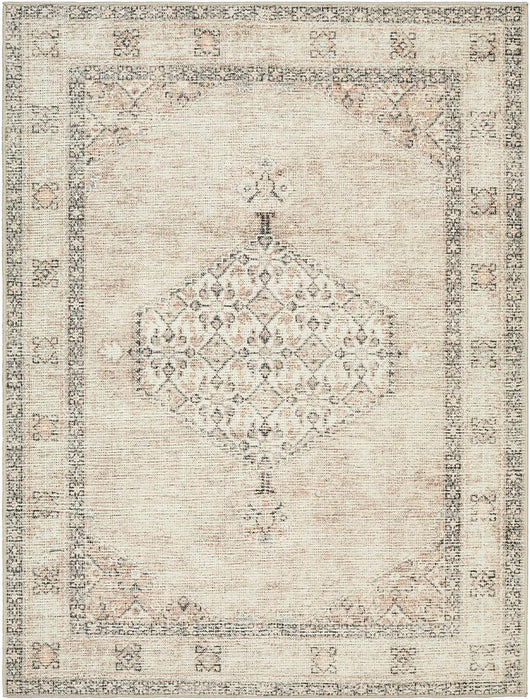 SIMRAN Becki Owens x Livabliss Vintage Traditional Oriental Boho Blush/Beige Rug