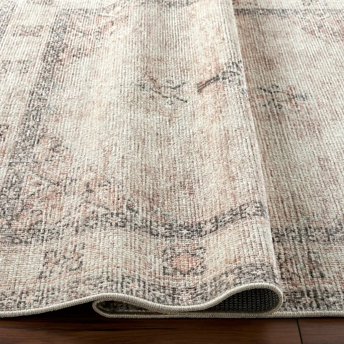 SIMRAN Becki Owens x Livabliss Vintage Traditional Oriental Boho Blush/Beige Rug