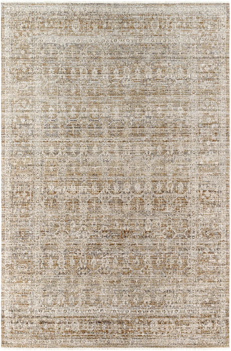SANJANA Becki Owens x Livabliss In- & Outdoor Machine Washable Dark Sage Rug