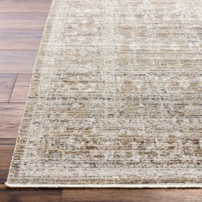 SANJANA Becki Owens x Livabliss In- & Outdoor Machine Washable Dark Sage Rug
