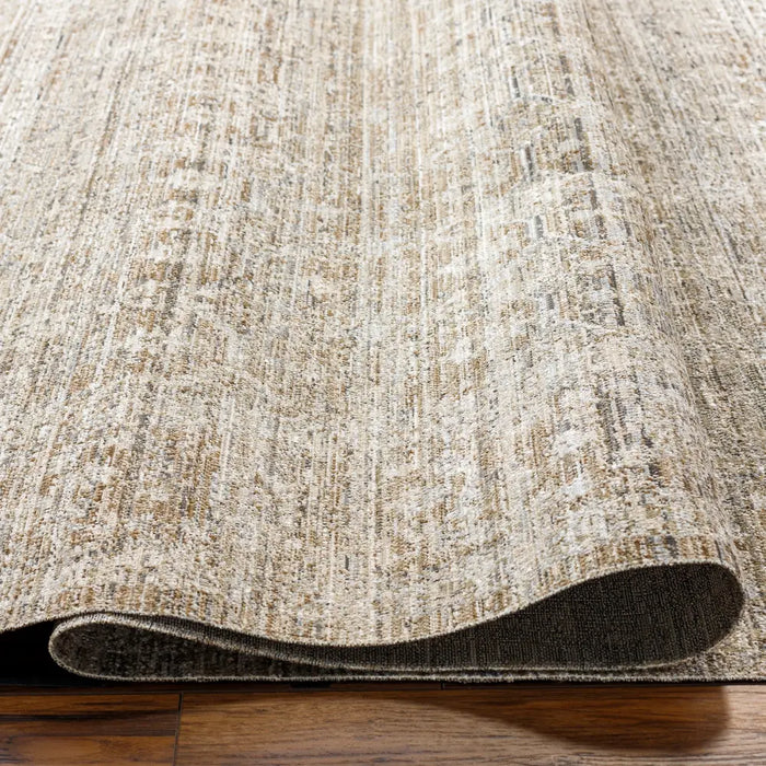 SANJANA Becki Owens x Livabliss In- & Outdoor Machine Washable Dark Sage Rug