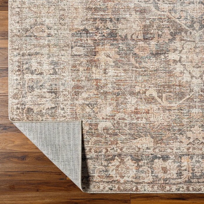 Marlene Becki Owens X Livabliss Vintage Oriental Boho Taupe Rug