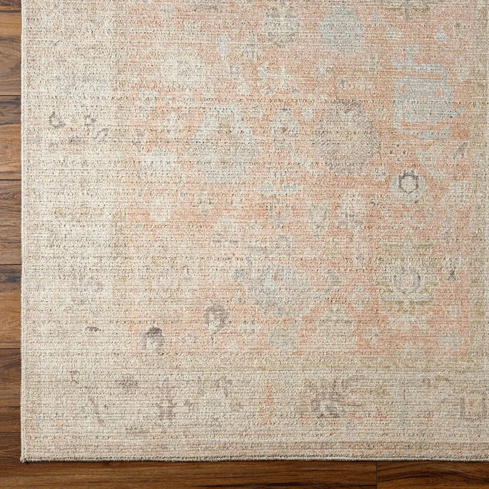 Marlene Becki Owens X Livabliss Vintage Oriental Boho Dusty Pink Rug