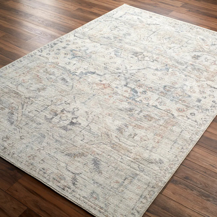ARADHYA Becki Owens x Livabliss Vintage Traditional Oriental Boho Cream Rug