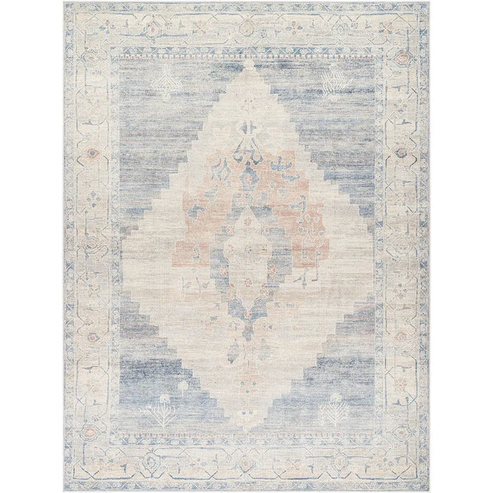 ANIKA Becki Owens x Livabliss Vintage Traditional Oriental Boho Denim/Navy Rug