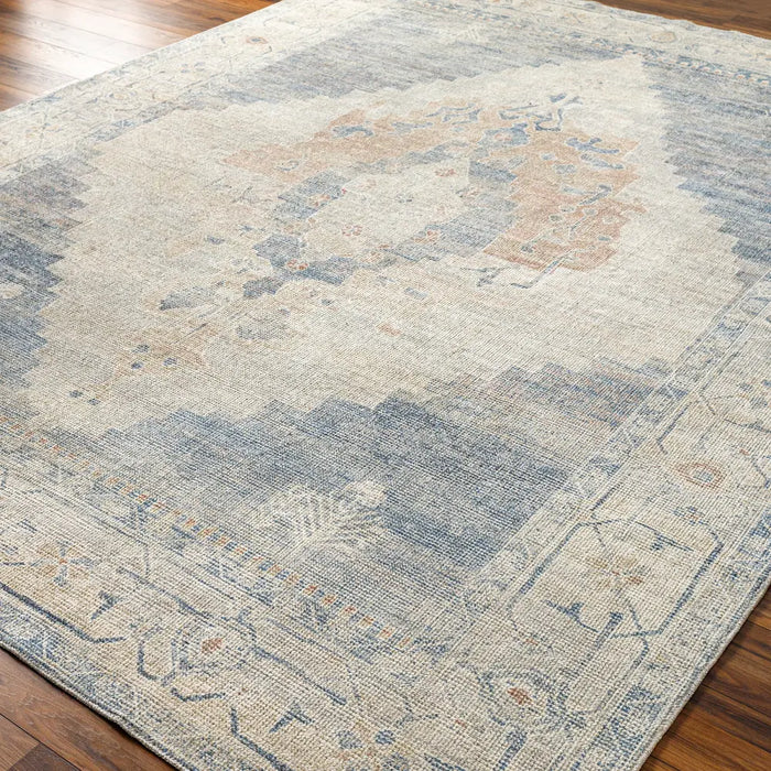ANIKA Becki Owens x Livabliss Vintage Traditional Oriental Boho Denim/Navy Rug
