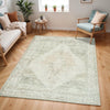 ANIKA Becki Owens x Livabliss Vintage Traditional Oriental Boho Sage Green Rug