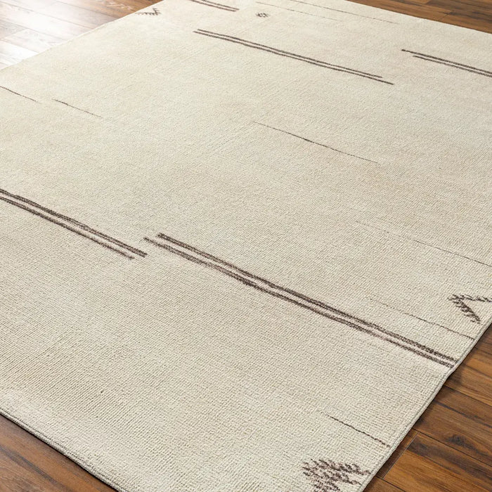 DEVIKA Becki Owens x Livabliss Global Scandi Beige/Dark Brown Rug