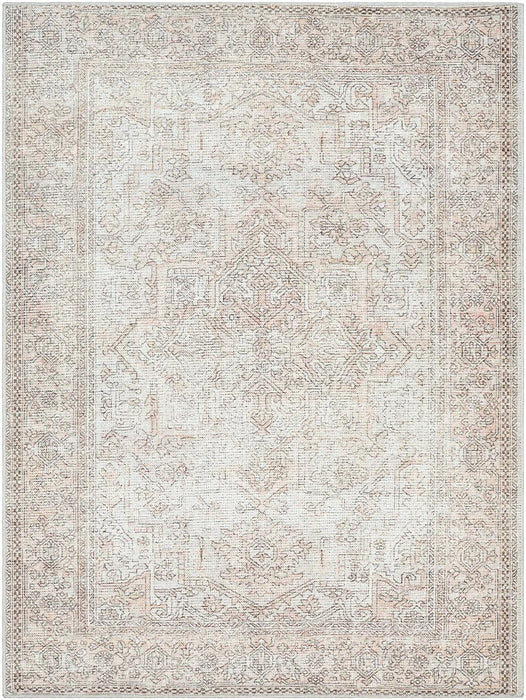 AASHI Becki Owens x Livabliss Vintage Traditional Oriental Boho Blush/Cream Rug